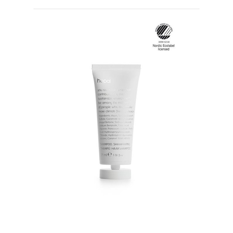 HOPAL Shampoing tube 30 ml Nordic Ecolabel